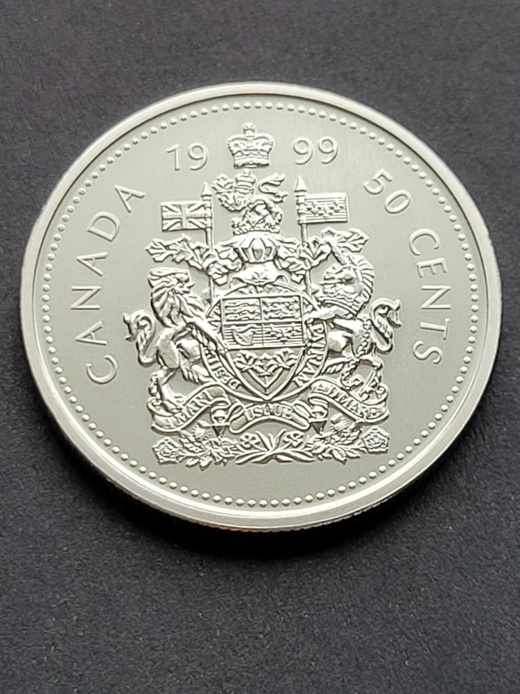 *** CANADA  50  CENTS   1999  ***  SPECIMEN  ***