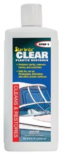 Starbrite Plastic Scratch Remover 8Oz 87208