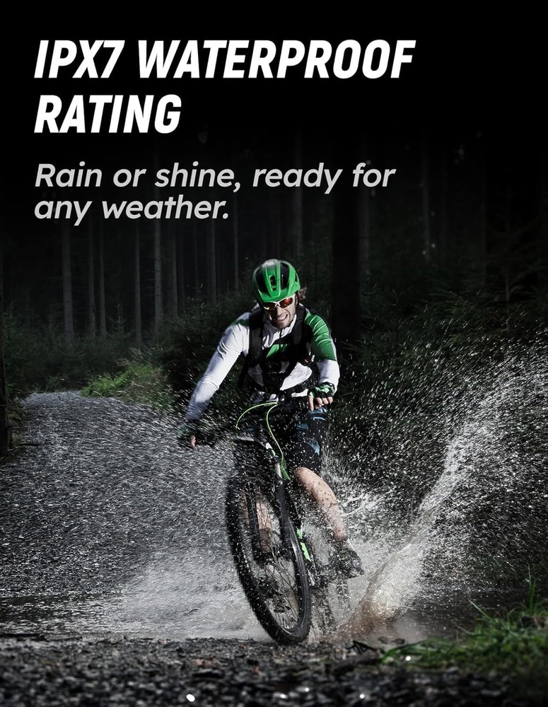 GPS Bike Computer, Bluetooth, Waterproof, Navigation, Training, Cycling Gift