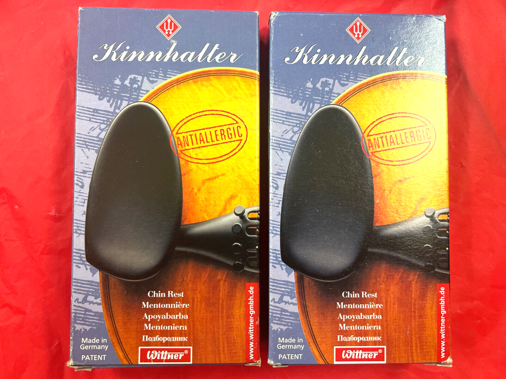2 Wittner Violin Chinrest Side Mount 4/4