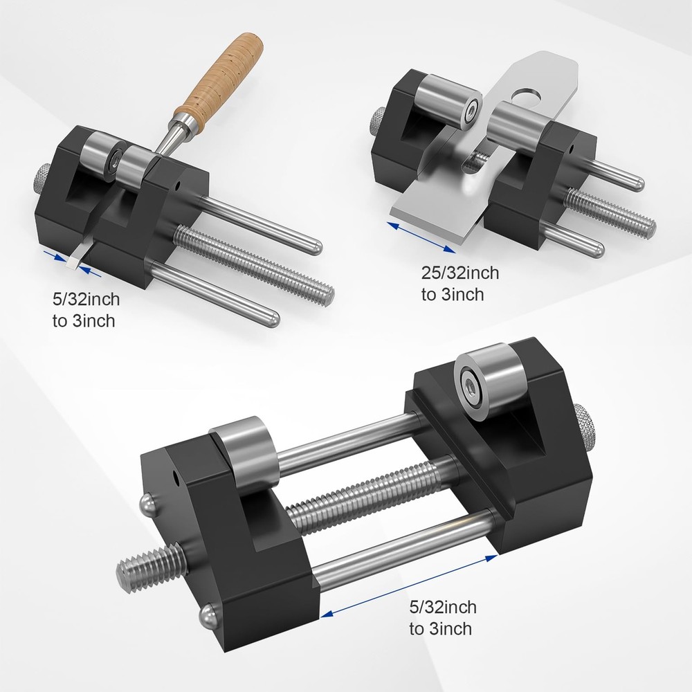 Precise Chisel Sharpening Jig Kit, Honing Guide System for Woodworking Chisels a