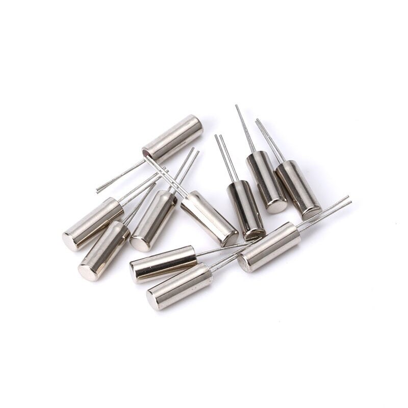 20pcs 32.768kHz Frequency Oscillator Crystal Cylender 3*8mm