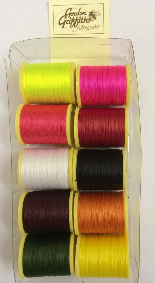 Cobweb Superfine Thread 6/0 & SG 6/0 100m Spools - Gordon Griffiths