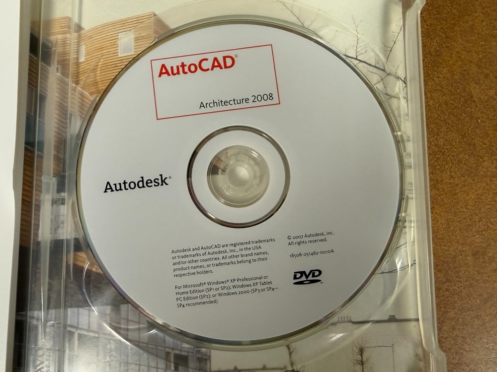 Autodesk AutoCAD Architecture 2008 Disc (DVD only)