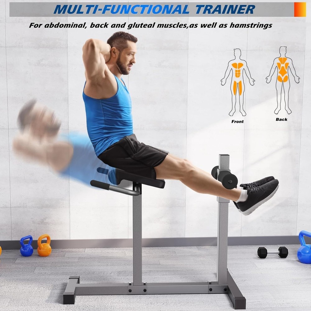 Iron Adjustable Hyper Extension Bench – Perfect for Core Conditioning