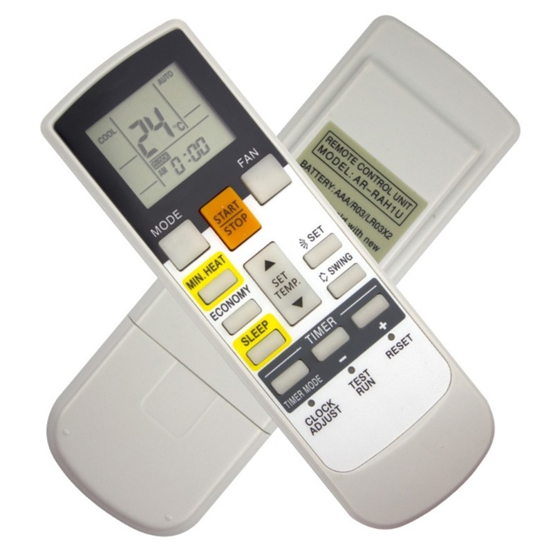 LCD Screen Air Conditioner Remote Control AR-RAH1U for AR-RAH1E AR-RAH2E