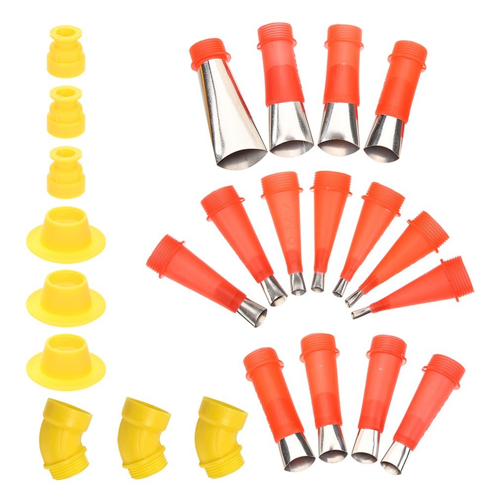 Reusable Caulking Nozzle Tips Applicator Extension Replacement Sealing