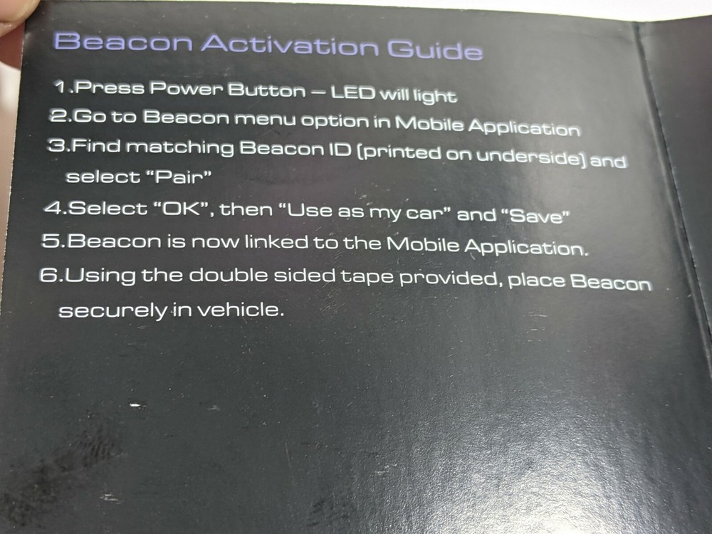 Scope Technology S-Beacon GPS Tracking Device Only for Mobile Apps Fleets