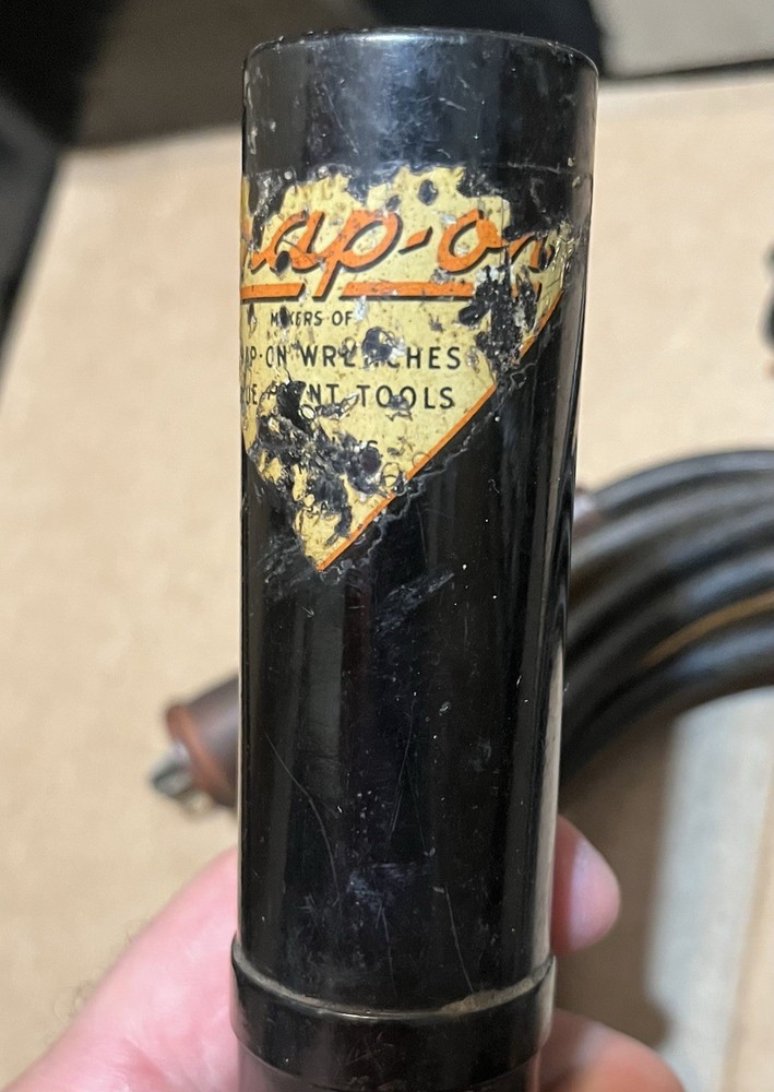 Vintage SNAP-ON Tools - Timing Light - Old Logo - Tested Not Working