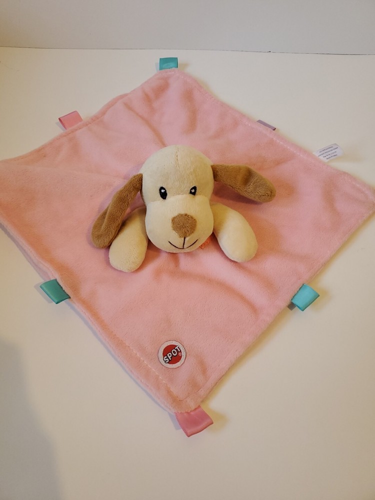 Spot Dog Security Blanket Pink Taggies