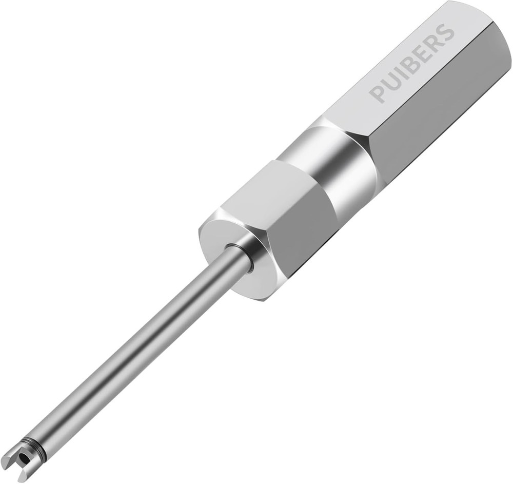 Essential Schrader Valve Core Removal Tool - Portable 4-Inch Stainless Steel