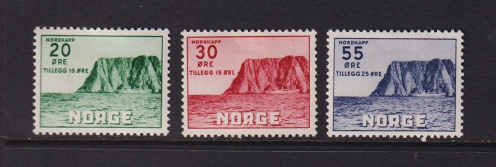 Norway - #B54-56 mint, cat. $ 39.50