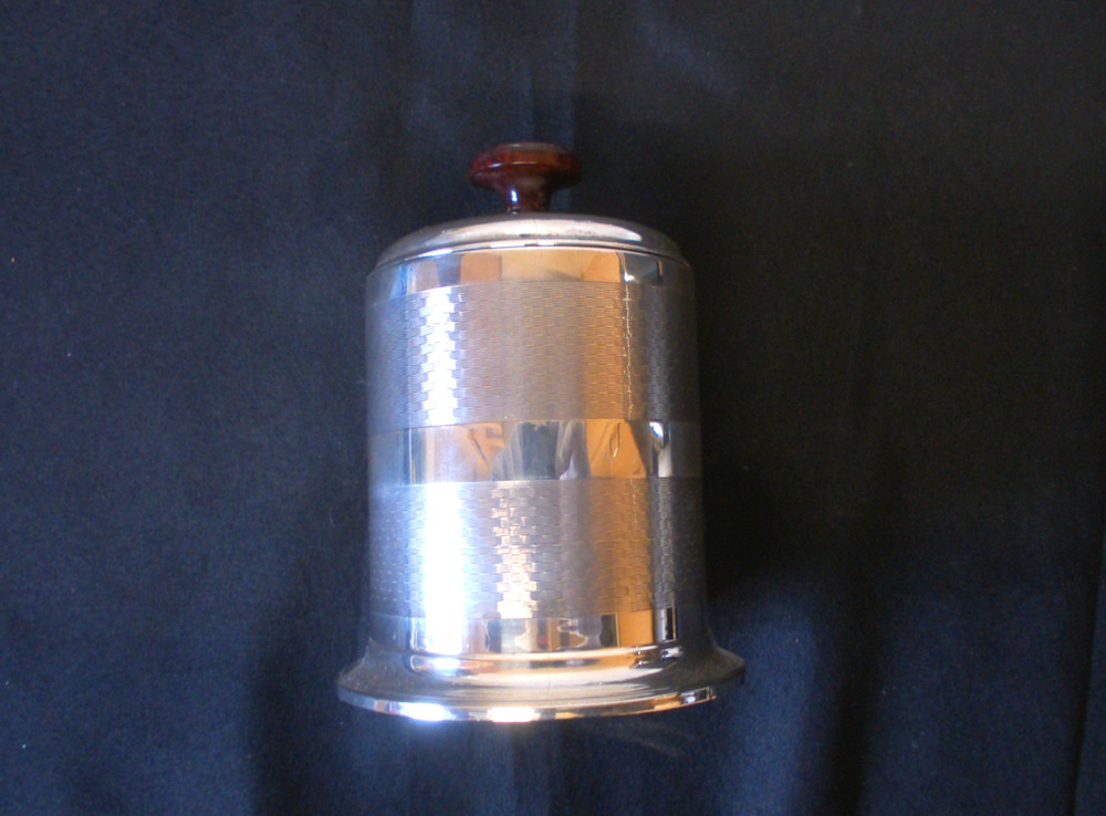 Solid Silver Rare Cigarette Dispenser Hallmarked Date 1931 Art-Deco By Joseph Gl