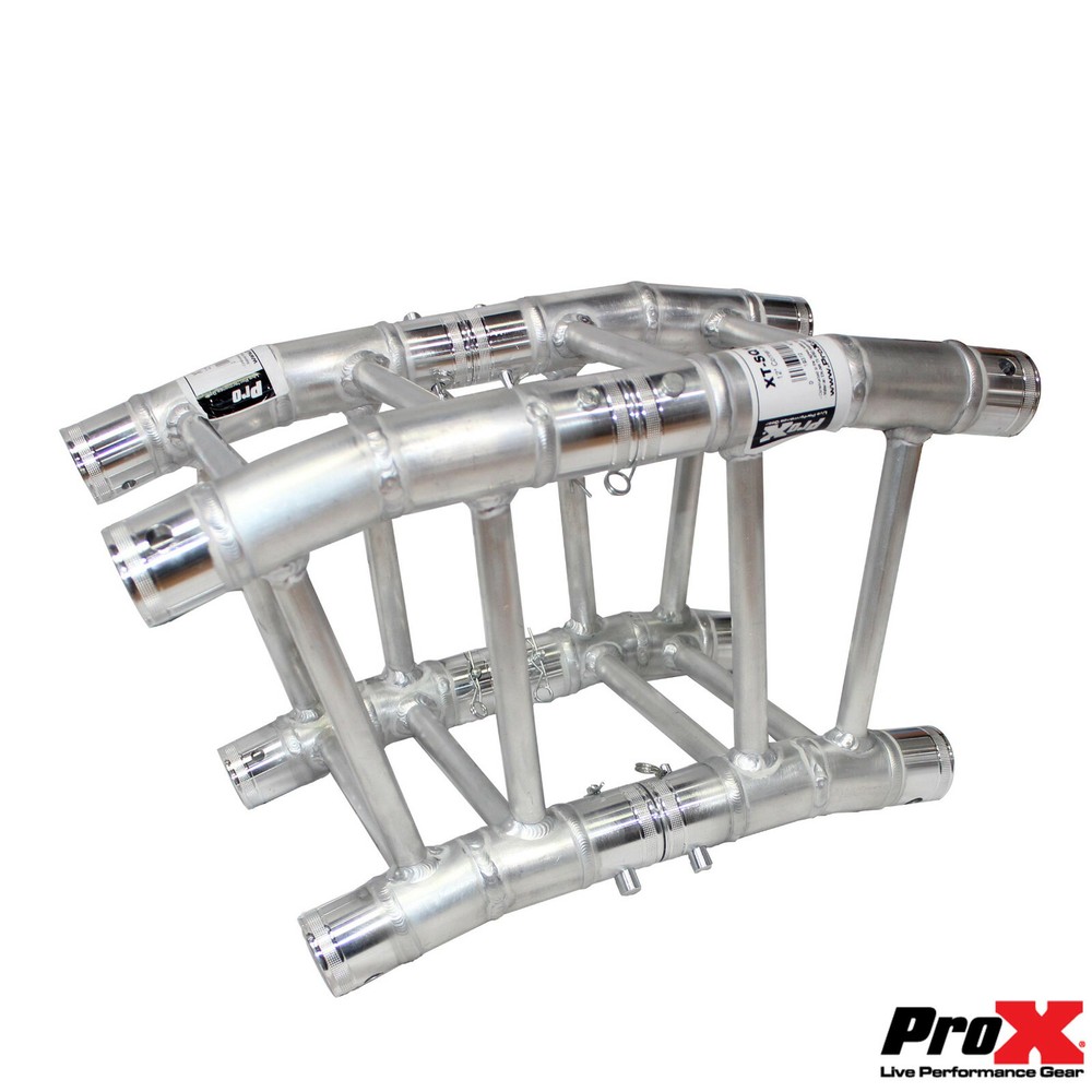 ProX XT-SQ7D 7.5 Degree Square Truss Two Way, Fixed Angle, Corner Connector 1Pc.