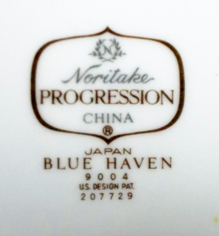 Noritake Blue Haven 5 Piece Place Setting 9004