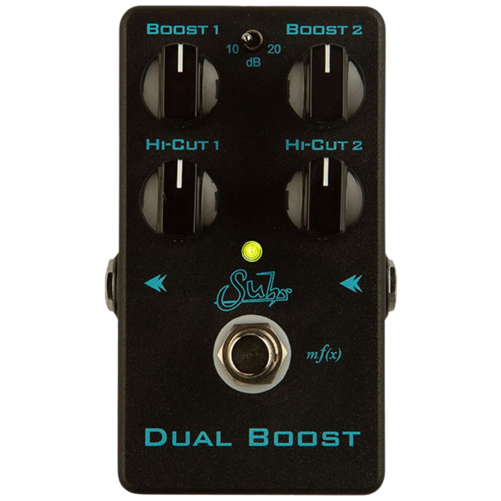 Suhr Dual Boost Effects Pedal, Black Edition