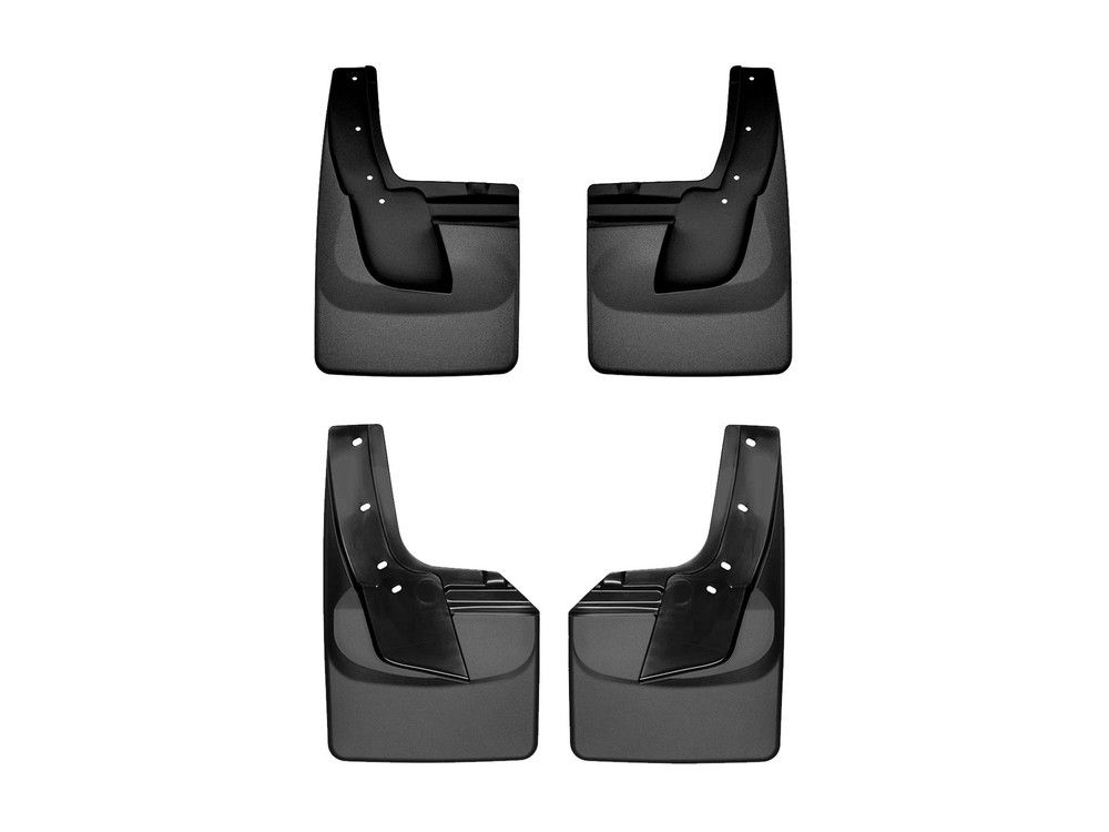 WeatherTech No-Drill MudFlaps - 110092-120185 - Black