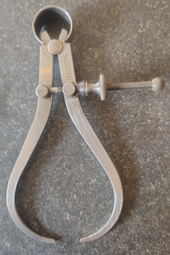 🗽 STARRETT 3-1/2" OD CALIPER, SMOOTH MOVEMENT