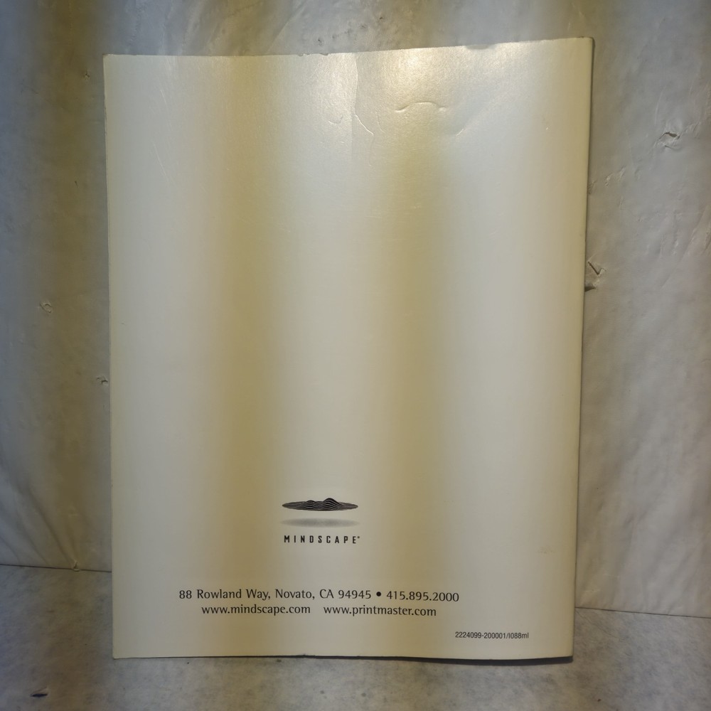 PrintMaster Premier 7.0 • Windows Graphics Desktop Publishing Software • 1998