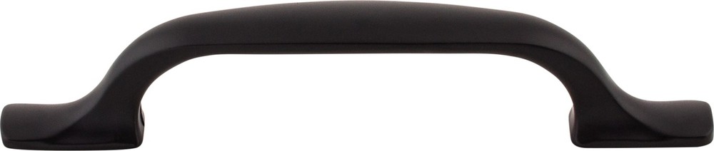 Top Knobs TK863BLK Torbay Pull 3 3/4" (c-c) Flat Black