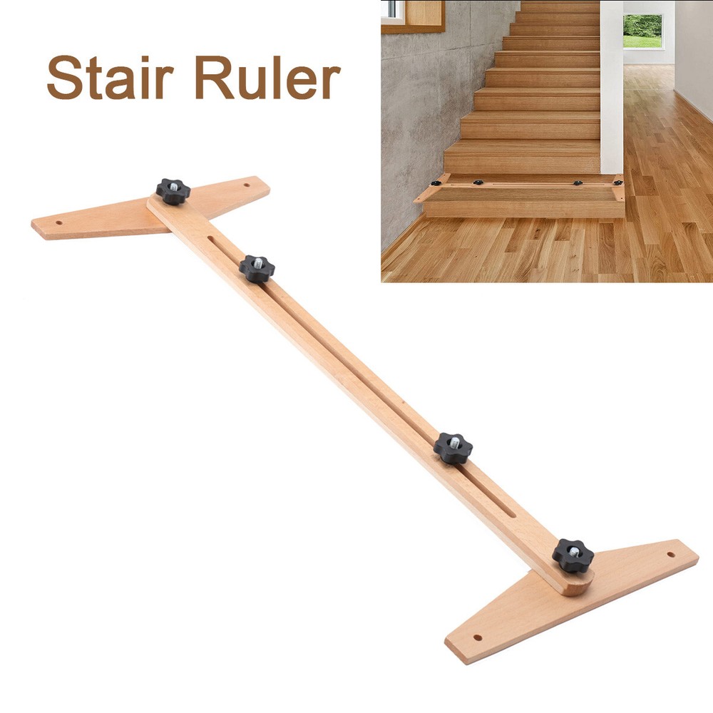 Stair Tread Template Tool “Solid Metal Stairs Jig For Accurately Measuring Angle