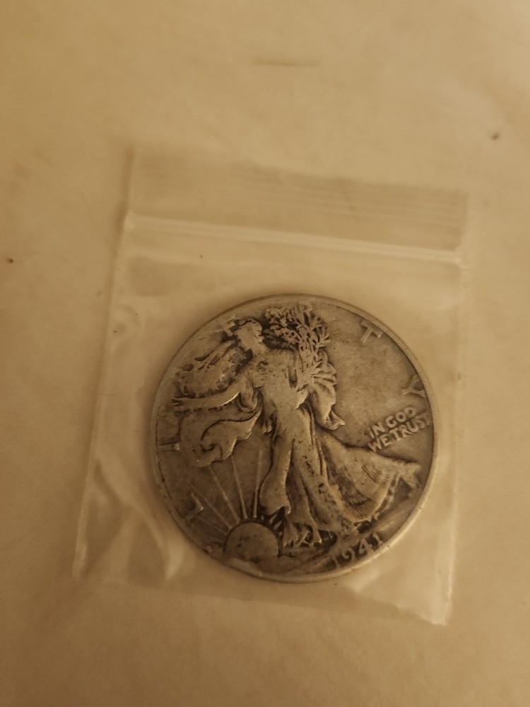 1941 walking liberty half dollar