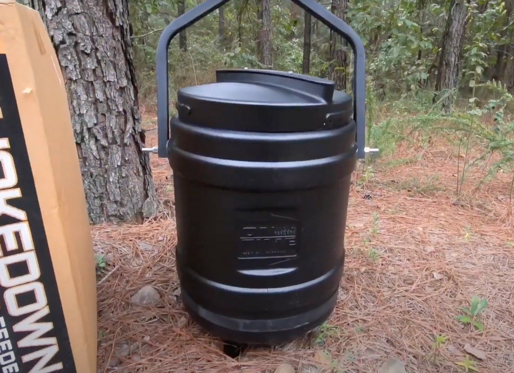 On Time Rice Bran Feeder