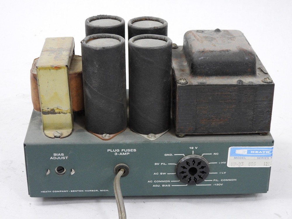 Heathkit HP-23 Vintage Power Supply for Transmitter Transceiver (untested)