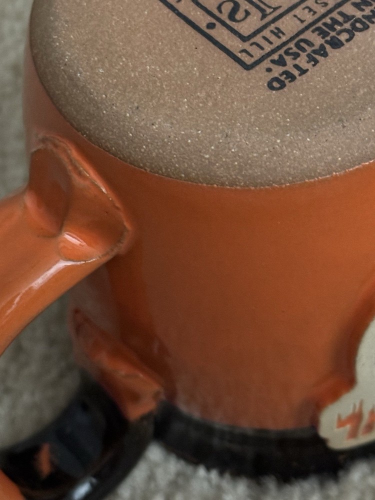 Grateful Dead SYF Pumpkin Java Taster Pottery Mug! Grateful Dead