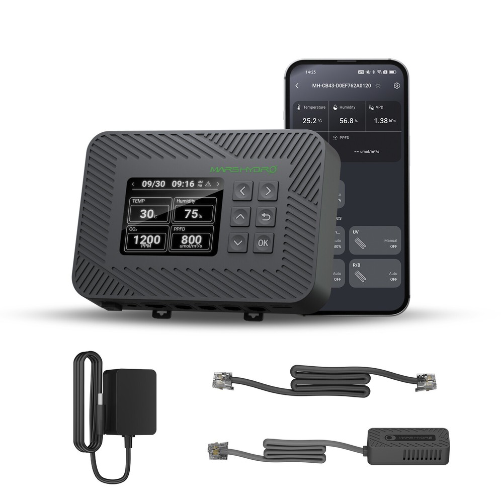 Mars Hydro Controller 43 Smart Environmental Control System Humidity CO2 PPFD