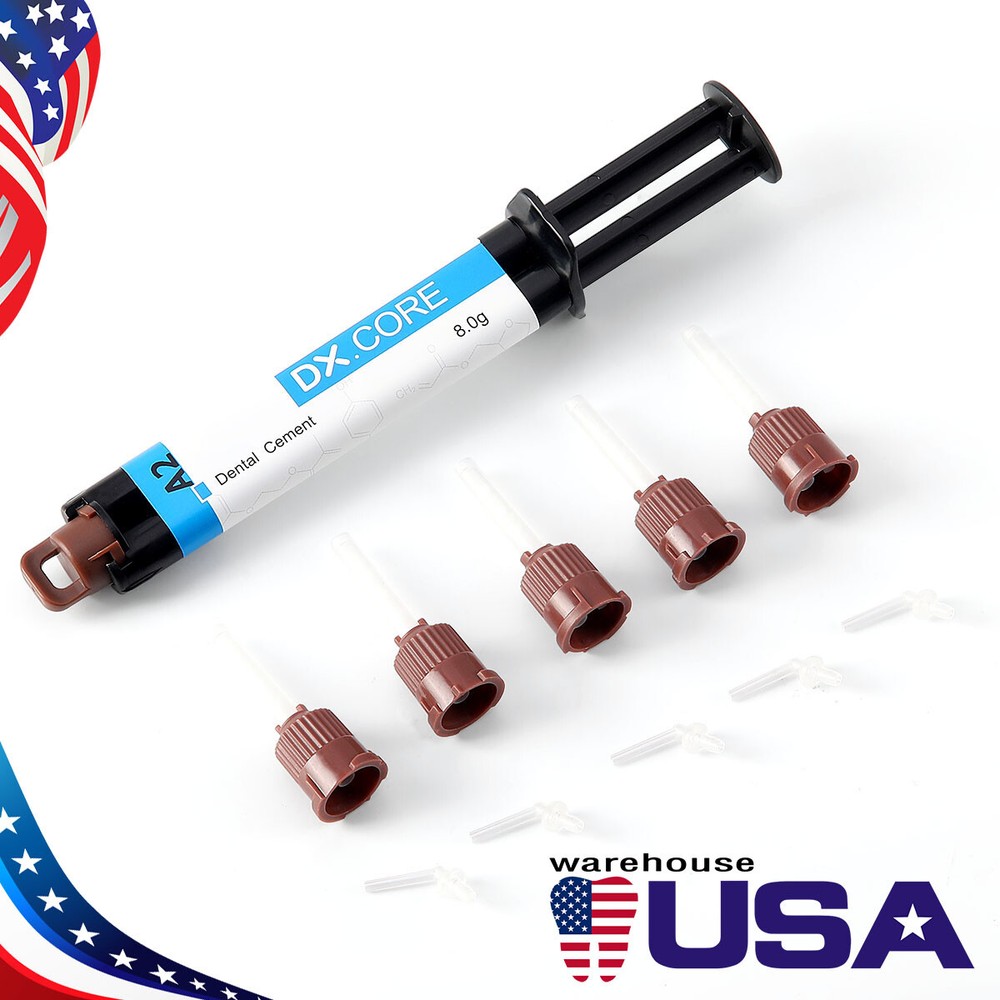 3X Dental Dual Cure Light Self Resin Composite A2 Post &Core Polymer-based