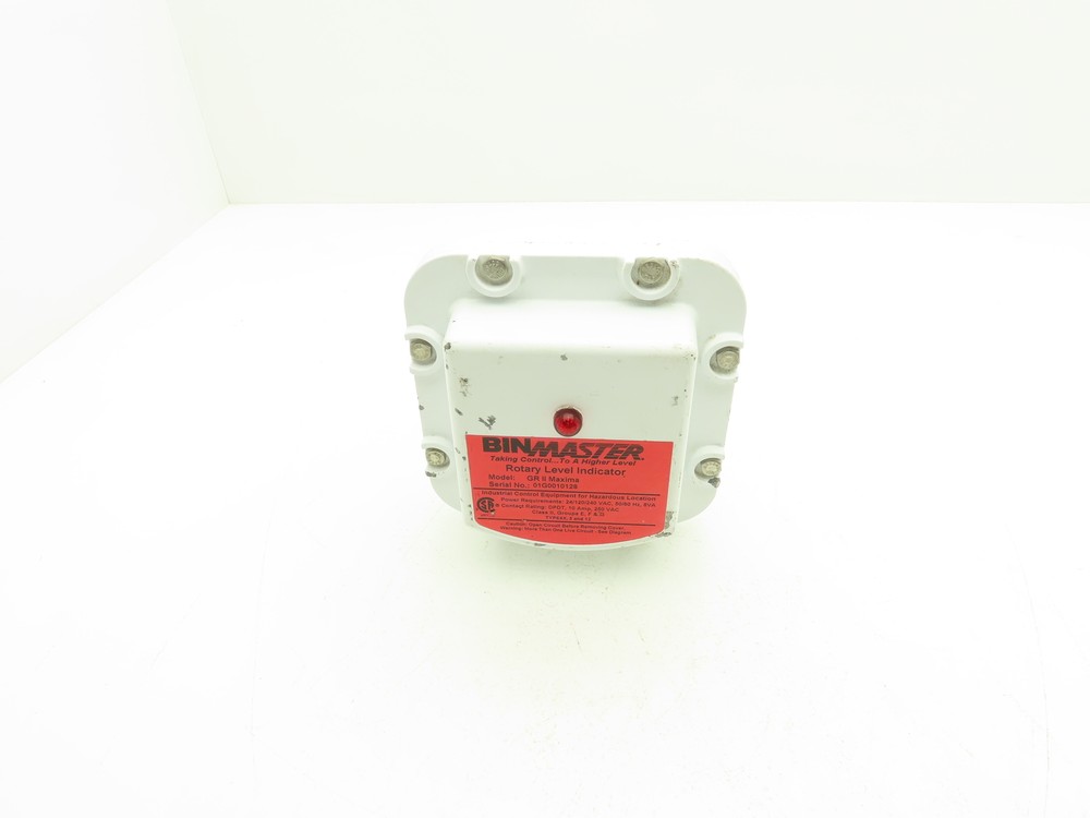 BinMaster GR II Maxima Rotary Level Indicator Explosion Proof 24/120/240VAC