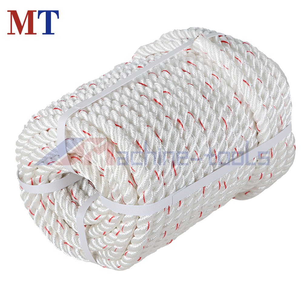 1/2"×150' Double Braid Polyester Arborist Bull Rope Pulling Rigging Line 5850Lbs