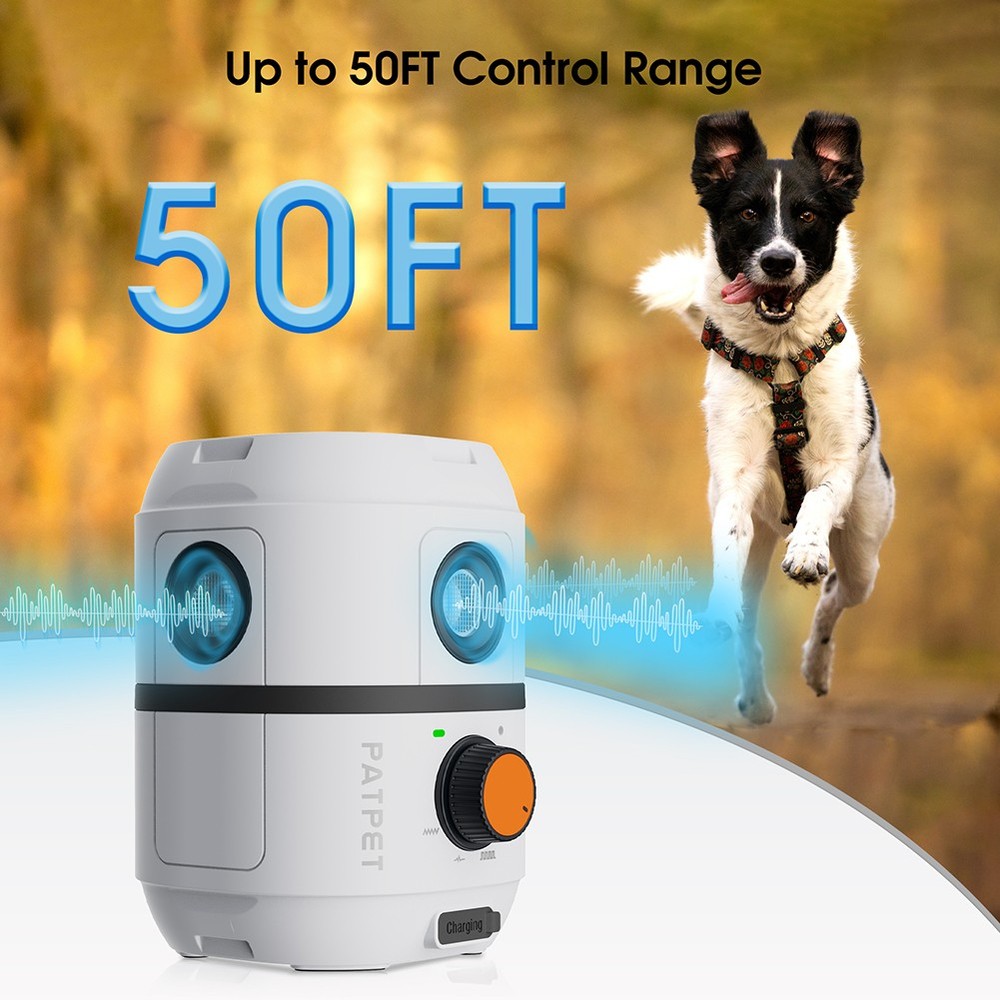 Ultrasonic Anti-Barking Device Dog Bark Control Deterrent Box Training Device