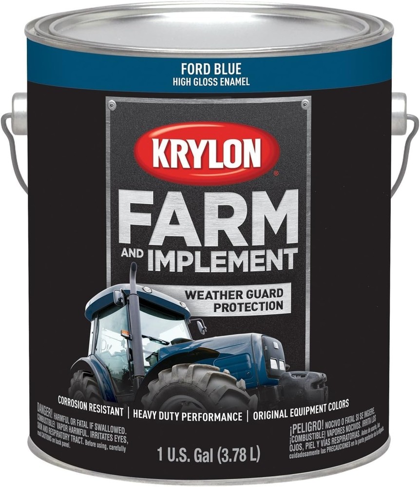 Krylon 1967 Ford Blue Farm & Implement Gallon