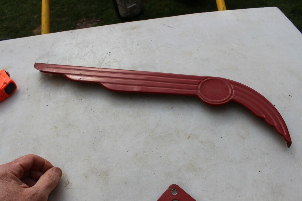 1950s Wing Style Chain Guard, Bicycle