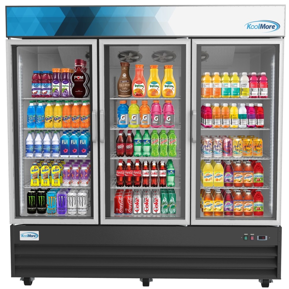 Koolmore MDR-3GD Merchandiser Refrigerator