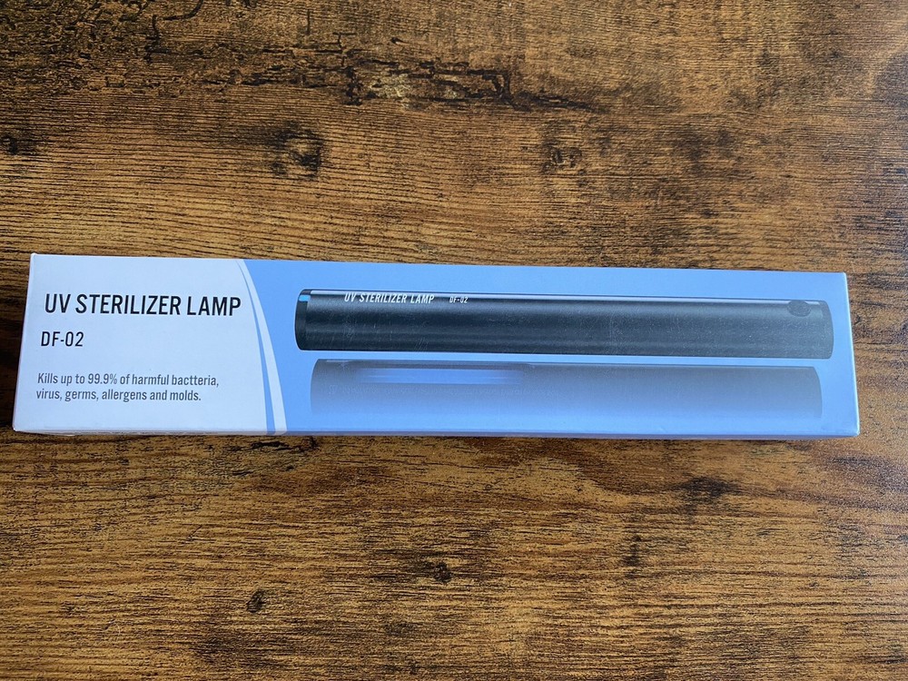 Sterilizer Lamp Handheld Cordless Black DF-02