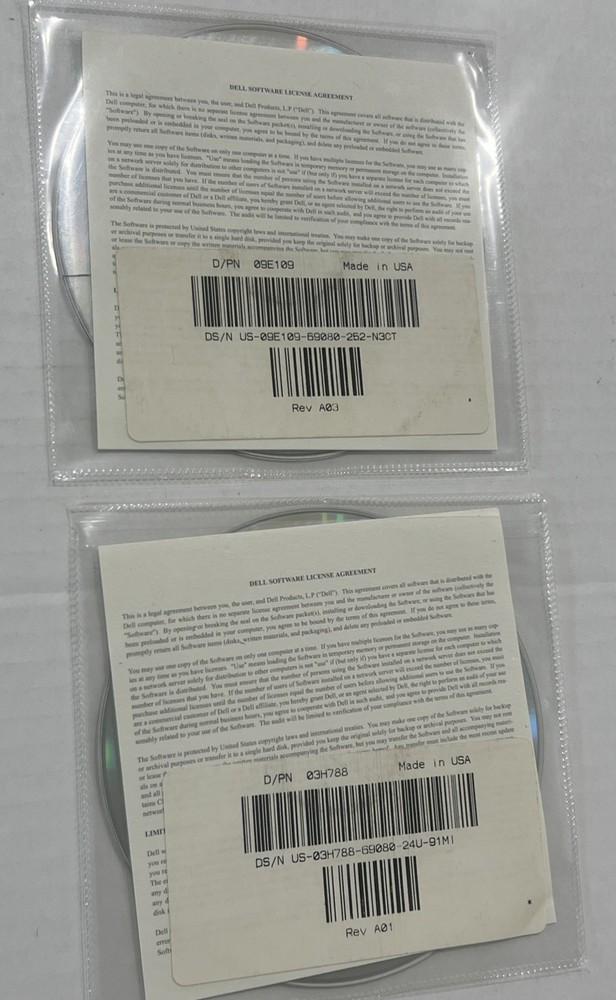 Dell Reinstallation Disk Drivers & Utilities, Roxio Easy CD Creator 5.1 Basic, +