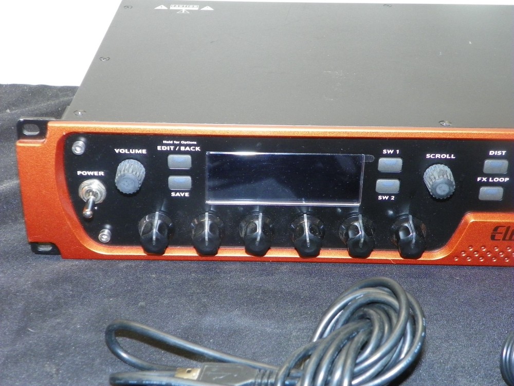 Avid Eleven Rack USB Audio Interface Multi Guitar Effects Processor With Cables