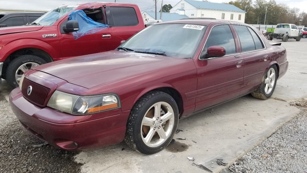04 MERCURY MARAUDER FRONT SUSPENSION PULLOUT DROPOUT SWAP