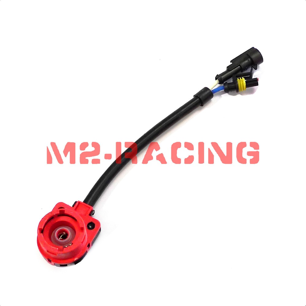 1x HID Bulb Ballast Harness Converter Socket Adapter Cable Wire For D2S D2R D2C