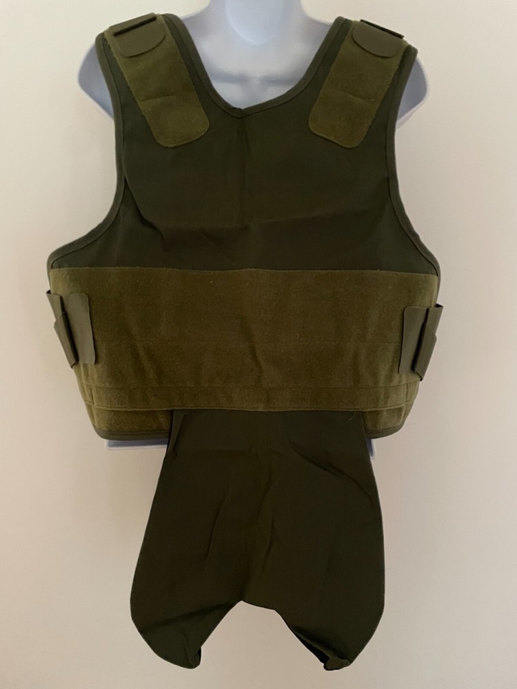 SECOND CHANCE Female Concealable Armor Carrier Spa2 Medium SHORT Olive Green