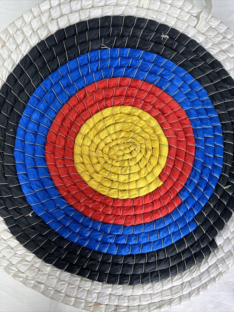 Archery Targets Traditional Solid Straw round Archery Target Shooting Bow Colour