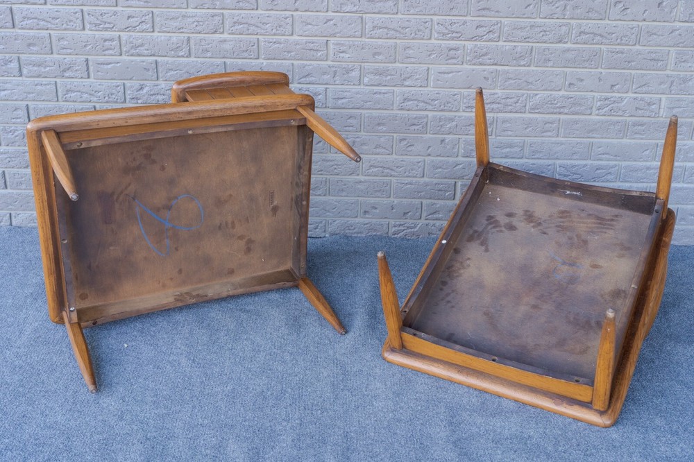 Mid Centry Modern Hekman Step End Table