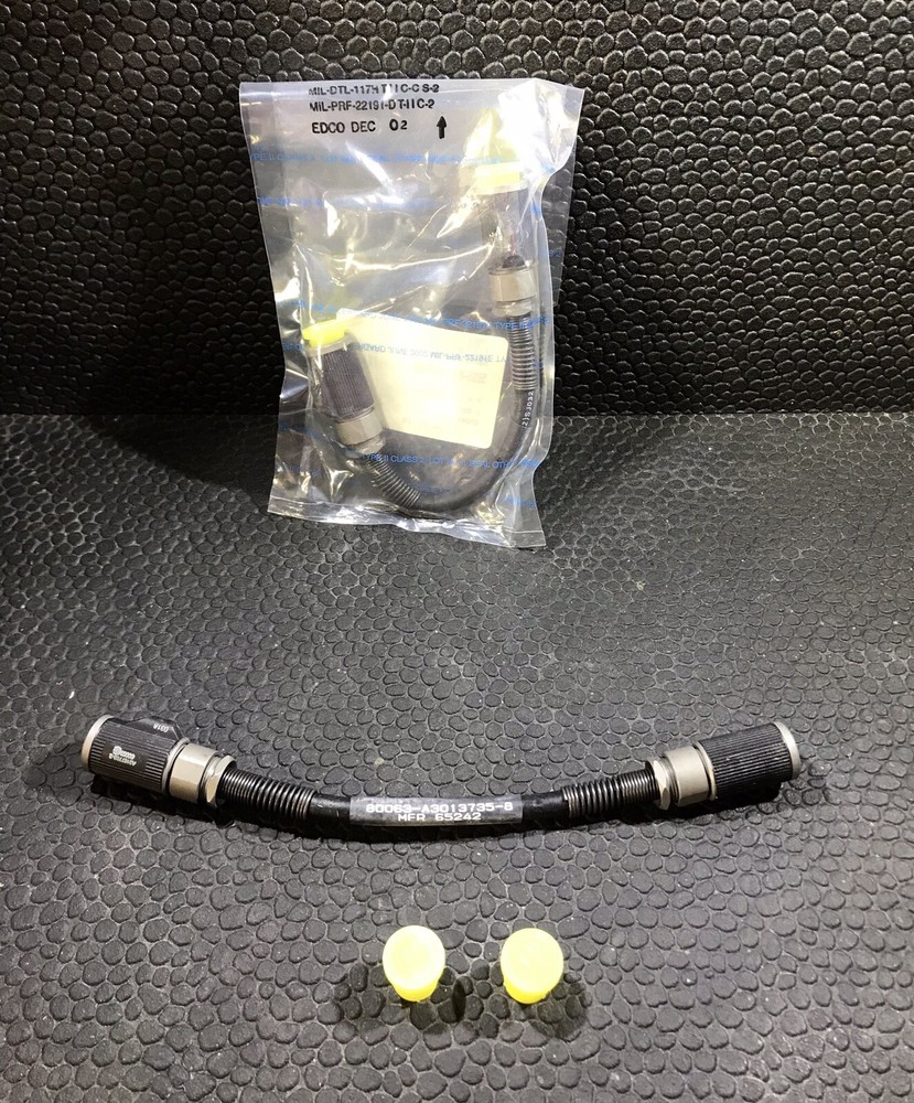 10” Data Electrical Cable 6 Pin POS Military Mil Spec Commo 80063-A3013735-8