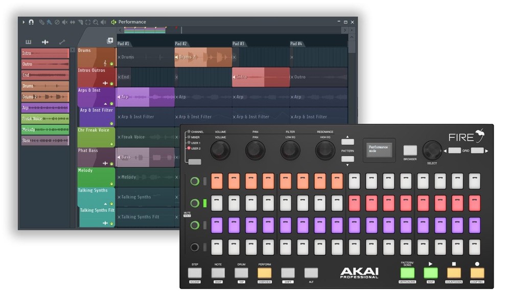 Akai Fire DAW Controller for FL Studio