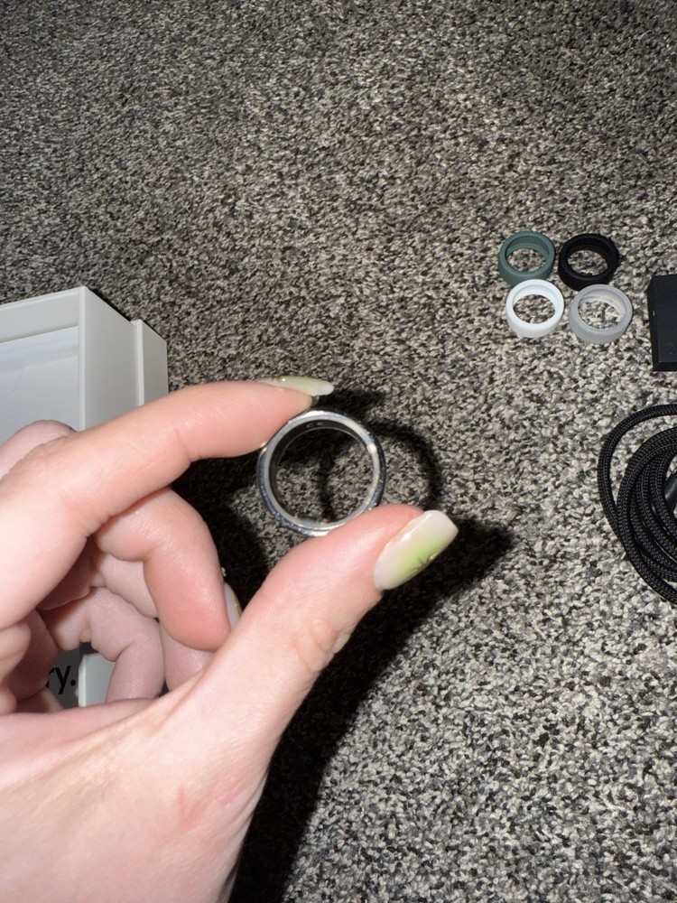 Ultrahuman AIR Size 7 Smart Ring- Aster Black