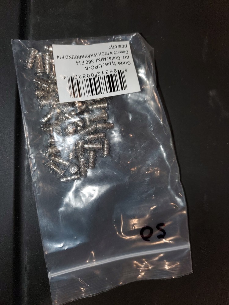 M5 X 10mm Silver computer fan screws