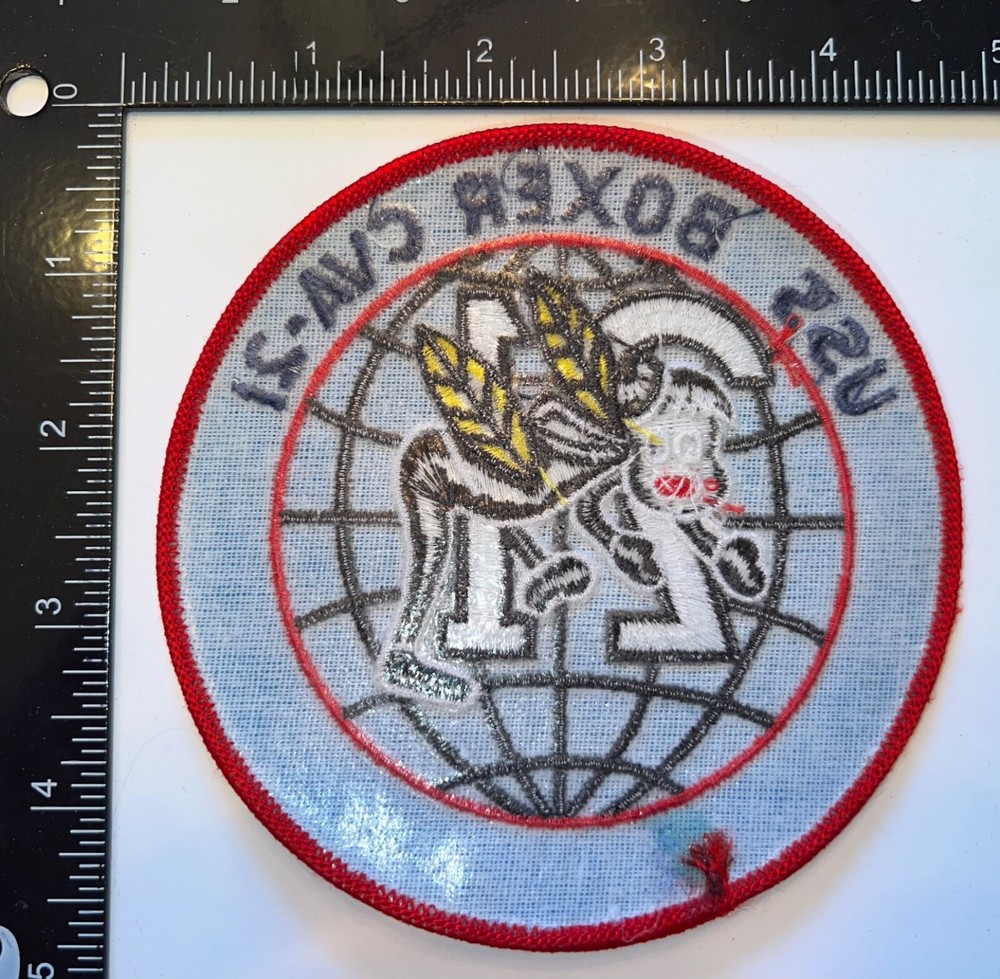 Cold War USN US Navy USS Boxer CVA-21 Patch